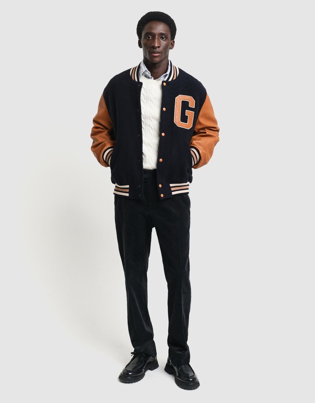 Gant - Cotton Cable Crew Neck Knit