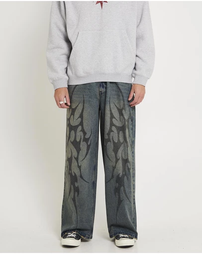 Insight - Fluid Baggy Denim Jeans