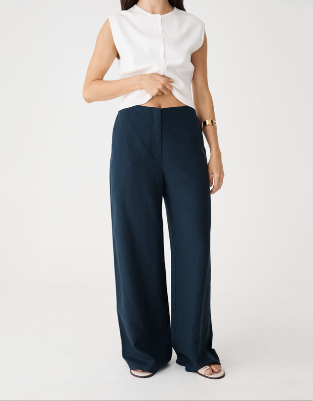 Forcast - Phoebe Linen Lyocell Pants
