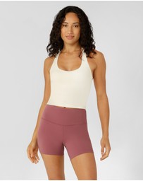 Lorna Jane - Lotus No Chafe Phone Pocket 12cm Bike Shorts