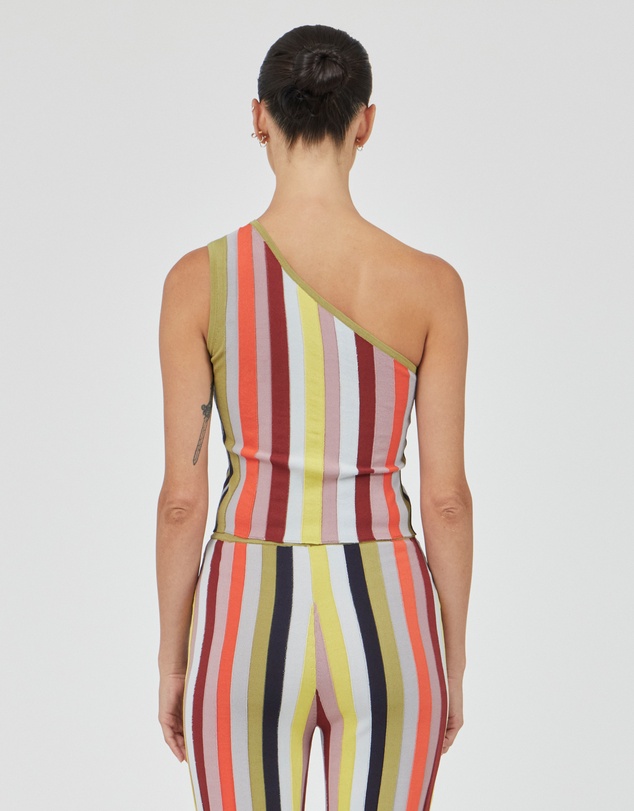 Third Form - Rhythm Knit One Shoulder Top