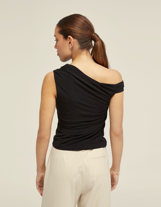 Oxford - Becca Half Lined Jersey Top