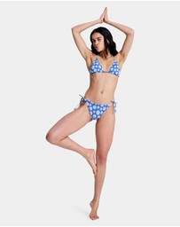 Roxy - Womens Printed Essentials Tiki Tri Bikini Top