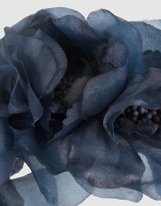 Max Alexander - Navy Flower Headband Fascinator