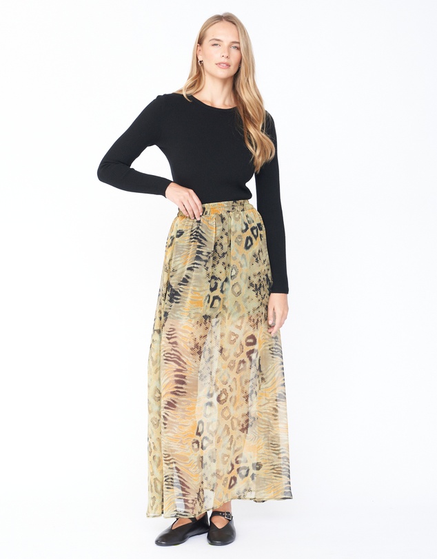 Amelius - Leonie Animal Print Skirt