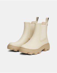 Tommy Hilfiger - Rubber Flag Cleated Rainboots - Women's