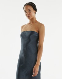 Third Form - Crush Bias Strapless Dress