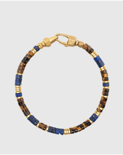 Nialaya Jewellery - Earth Royale Heishi Bracelet