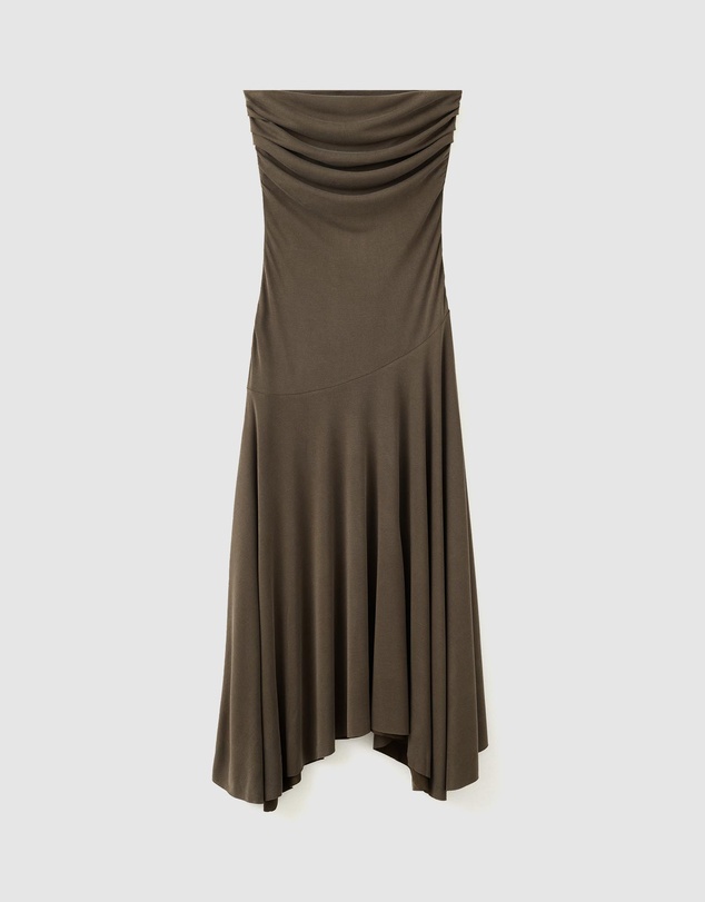 M.N.G - Asymmetric Hem Bandeau Dress