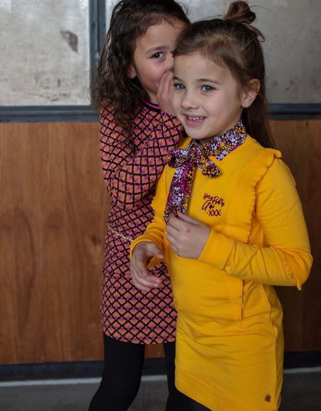 Quapi - Karima Long Sleeve Sweater Dress - Kids-Teens