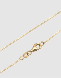 Kuzzoi - ICONIC EXCLUSIVE - Necklace Male Chain Enamel Black Star in 925 Sterling Silver