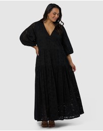 Something 4 Olivia - Katrina Broderie Maxi Dress