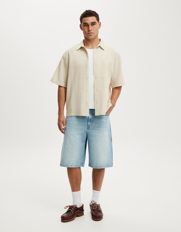 Cotton On - Boxy Fit Short Sleeve Shirt