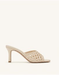 JW PEI - Elara Woven Slide Mules