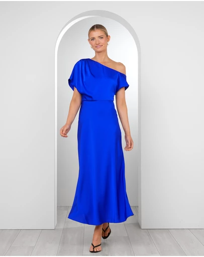 Pilgrim - Kira Asymmetric Neck Dress