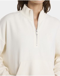 Roxy - Womens Movin Up Half Zip Fleece Jumper