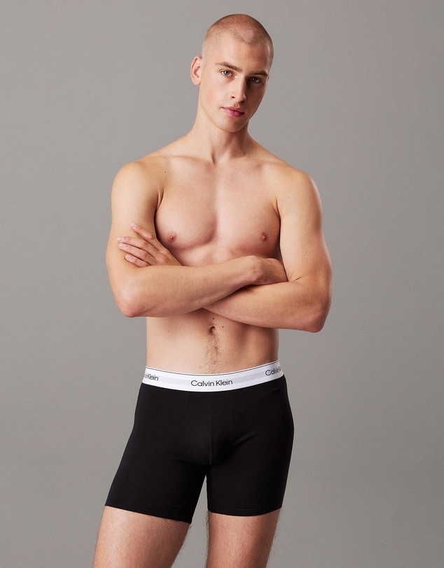 Calvin Klein - Icon Cotton Stretch 3 Pack Relaxed Trunks