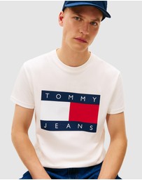 Tommy Jeans - Regular Big Flag Short Sleeve Tee