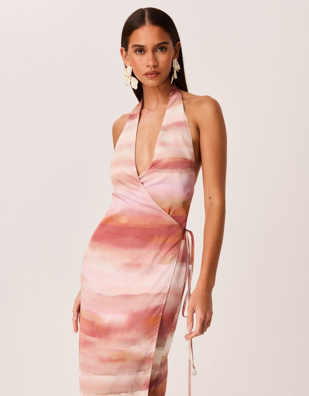 SNDYS - Atlanna Wrap Maxi Dress