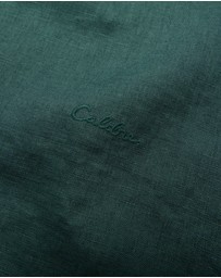 Calibre - Cuff Detail Short Sleeve Linen Shirt Sea Green