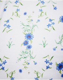 Politix - Textured Floral Long Sleeve Shirt