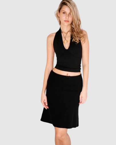 Style Addict - Madison Skirt - Black