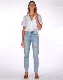CAMIXA - FEBE Short Sleeve Linen shirt