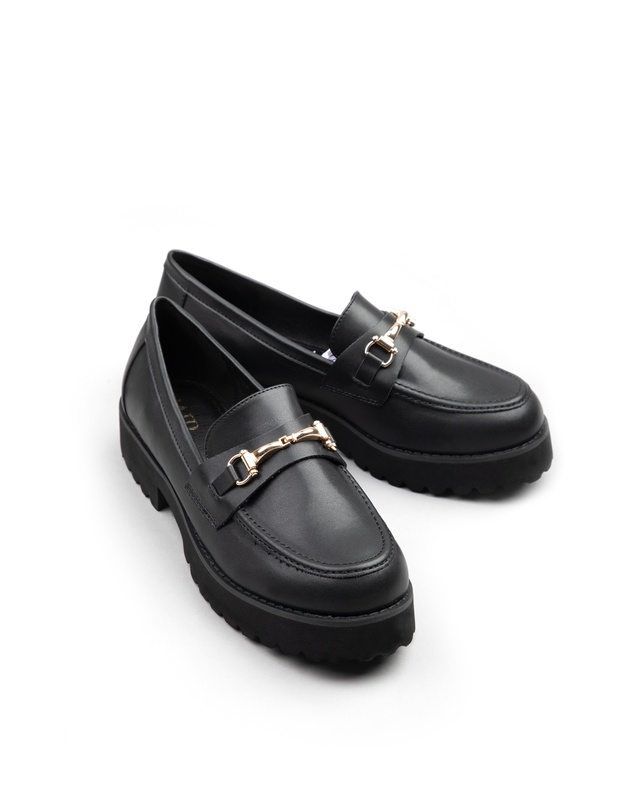 RAID - Empire chunky loafers in black