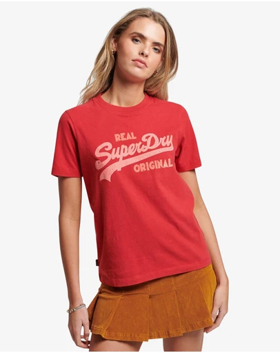 Superdry - Vintage Logo Scripted College Tee