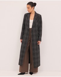 Calli - Nadia Tweed Trench Coat