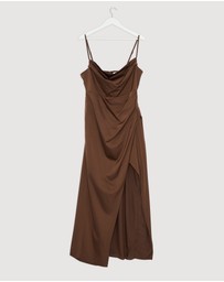 Revibe - Repaired CHANCERY Illusion Midi Dress - AU 14