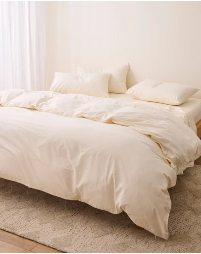 Sheet Society - Leo Washed Cotton Quilt Cover Set