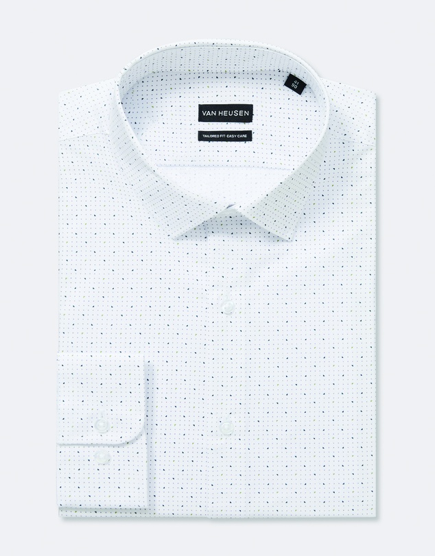 Van Heusen - Triangle Dot Print Shirt
