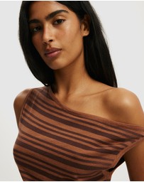 Cotton On - S Less Off Shoulder Knit Top