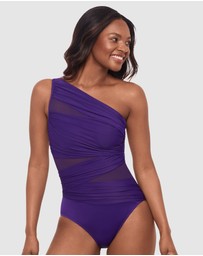 Miraclesuit Swimwear  - Network Jena One Shoulder Shaping Swimsuit