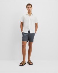 Country Road - Short Sleeve Relaxed Good Earth Cotton Oxford Shirt