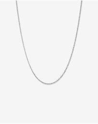 Michael Hill - Classic Curb Chain in 10kt White Gold
