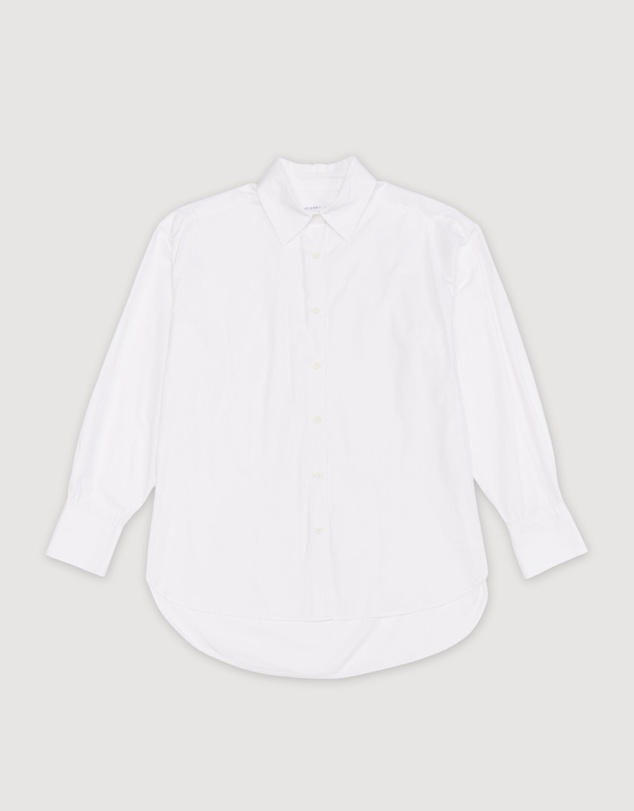 Revibe - Repaired Assembly Label Cotton Long Sleeve Shirt