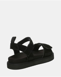 EVERAU - EverAU Ugg Carla Cow Suede Upper Sandals