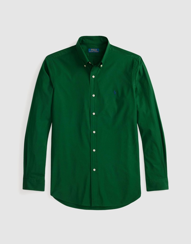 Polo Ralph Lauren - Custom Fit Stretch Poplin Shirt - ICONIC EXCLUSIVE