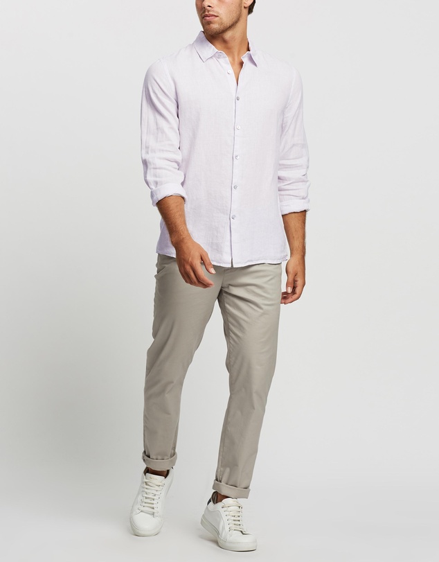Assembly Label - Casual Long Sleeve Shirt