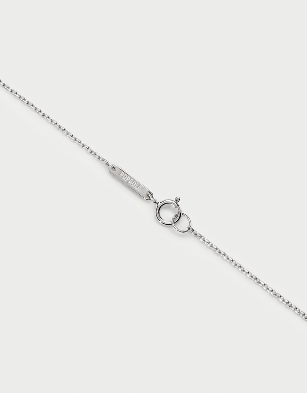 PDPAOLA - Initial 2026 D Silver Pendant Necklace