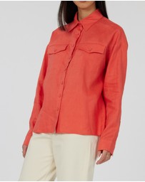 Amelius - Byron Linen Overshirt