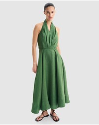 Morrison - Ronni Linen Halter Dress