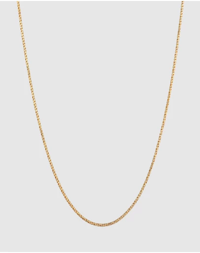 Kuzzoi - ICONIC EXCLUSIVE - Classic Rope Chain Necklace in Gold-Plated 925 Sterling Silver