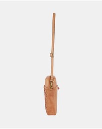 Pierre Cardin - Pierre Cardin Leather Embossed Phone Crossbody Bag