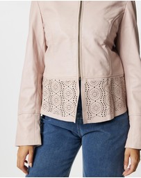 KAJA Clothing - Paula Leather Jacket
