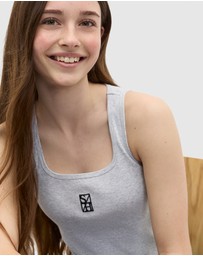 Seed Heritage - Square Neck Logo Tank - Teen