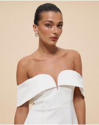 CHANCERY - Fold Bodice Mini Dress