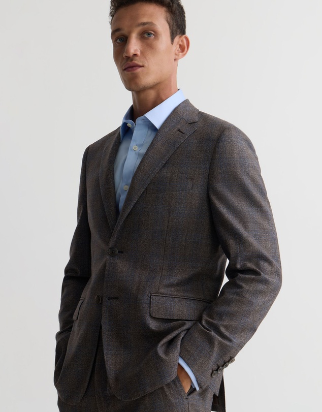 Oxford - Bryon Luxury Half Canvas Suit Jacket